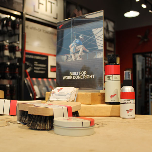 boot care kit available at Red Wing of Sheboygan, WI